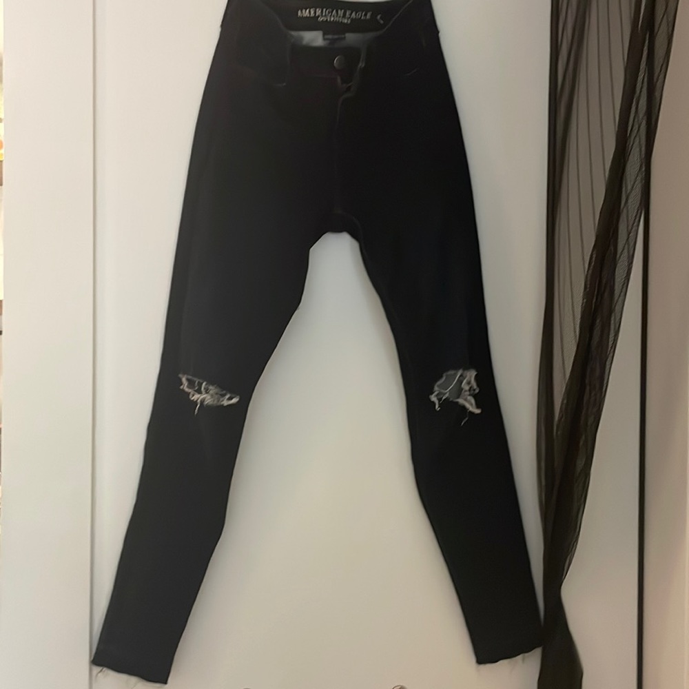 American eagle jegging- dark wash- like new!
